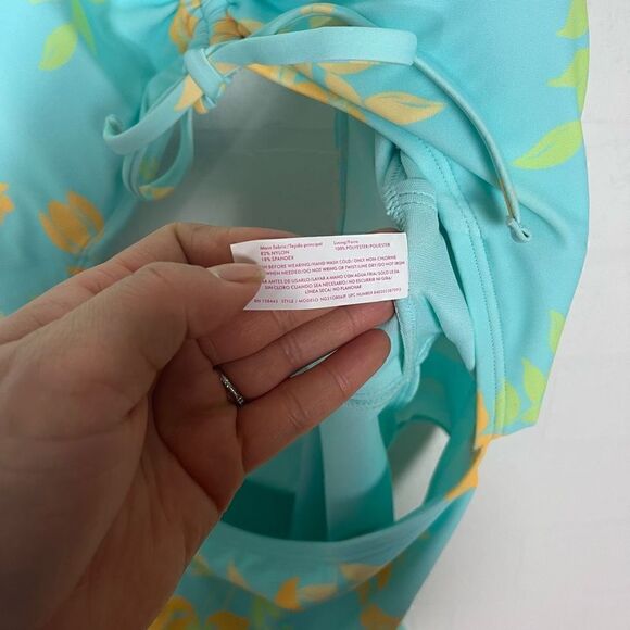 Ninety Nine Womens Cut out One Piece Swim Suit size XXL - Picture 7 of 9